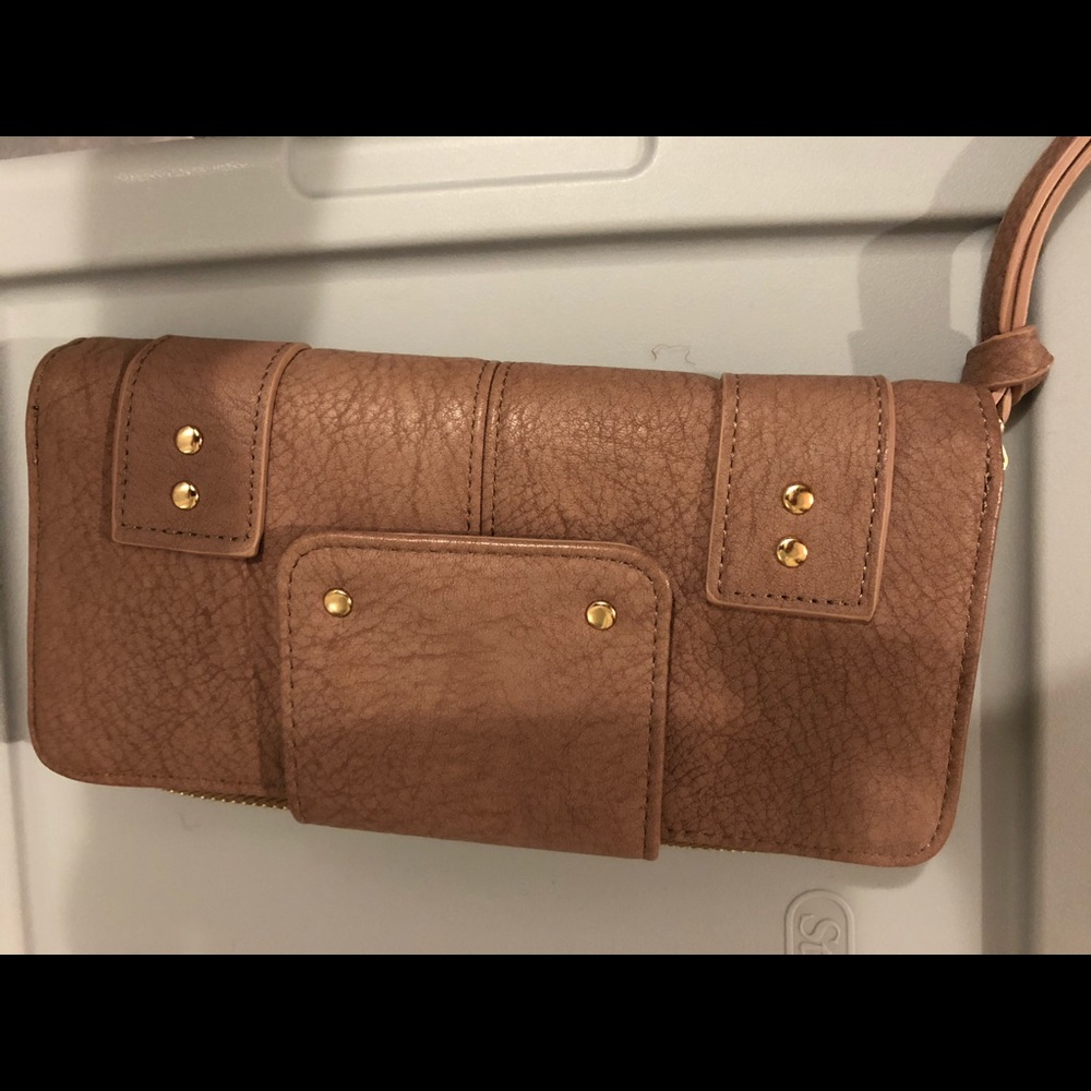 Brown wallet from Buckle